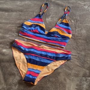 Aerie Triangle Bikini Set